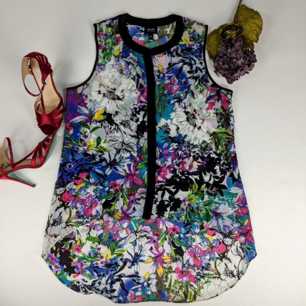 Nicole Miller Floral Top